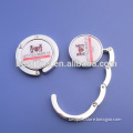 printing logo sticker bag hanger purse hook